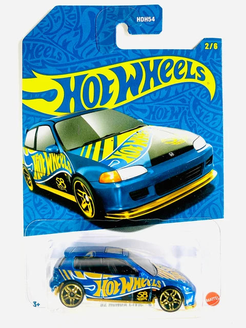 Hot Wheels 2026 58th Anniversary Series - Mix 1 92 Honda Civic EG