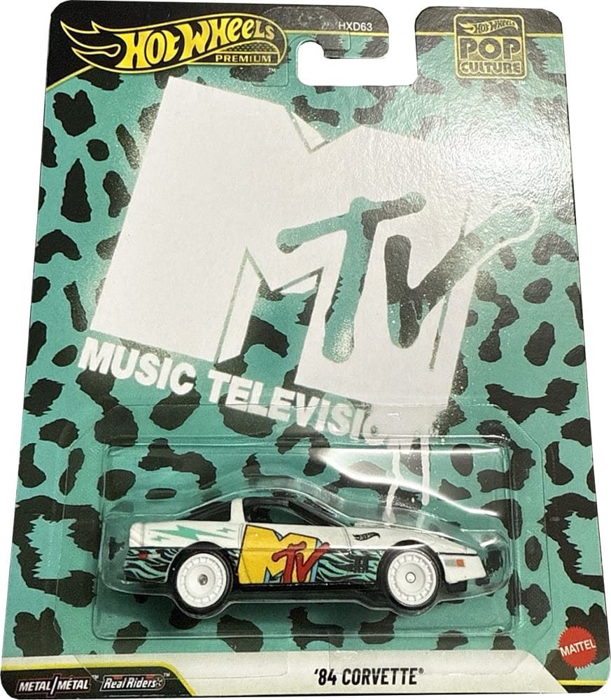 Hot Wheels 2026 Pop Culture 979 P-Assortment '84 Corvette MTV