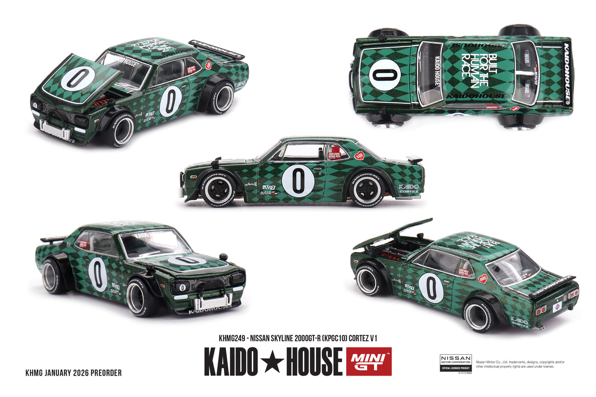 Kaido House #249 - Nissan Skyline 2000GT-R (KPGC10) Cortez V1