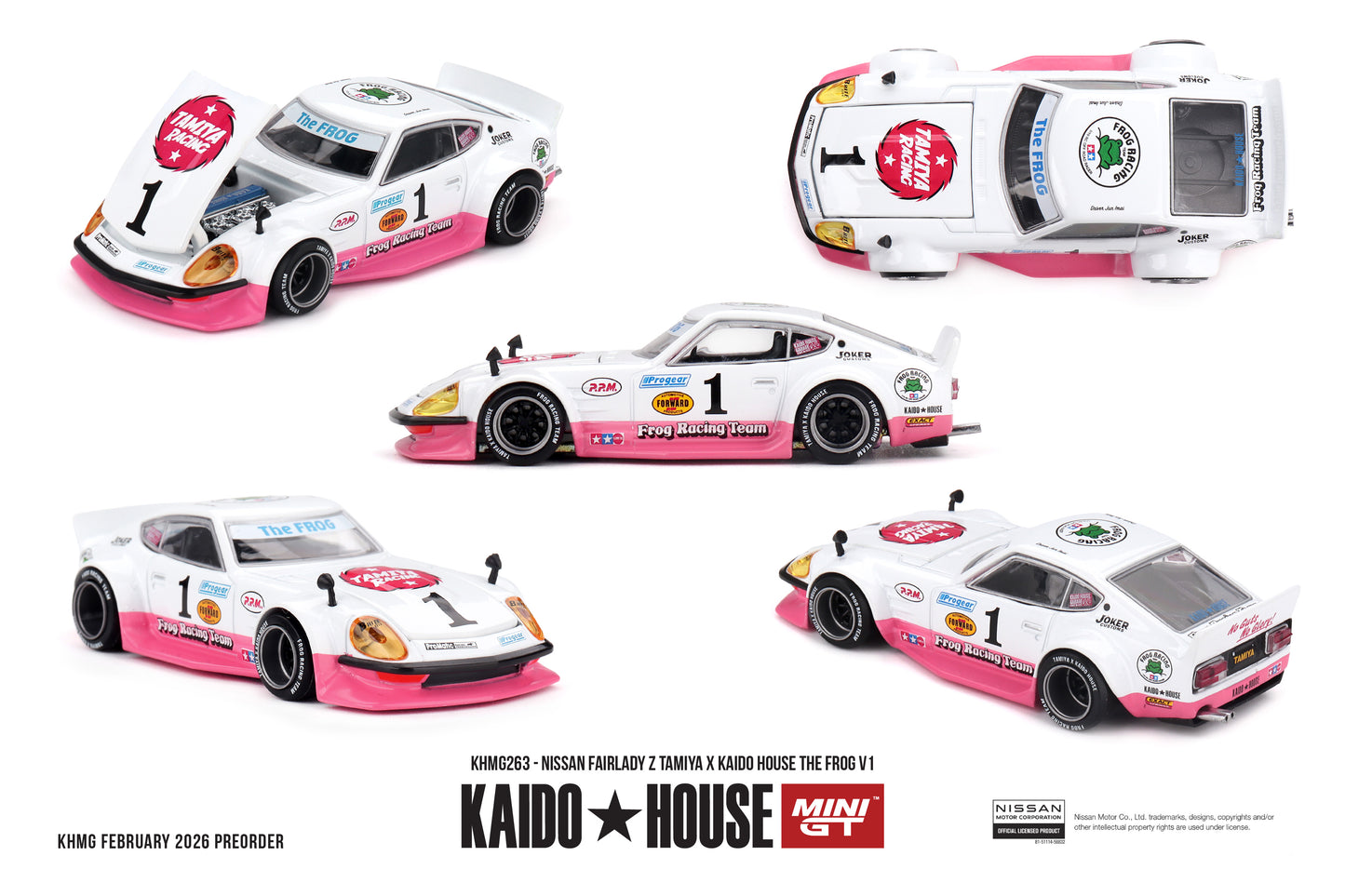 Kaido House 263 Nissan Fairlady Z TAMIYA x KAIDO HOUSE "The FROG" V1
