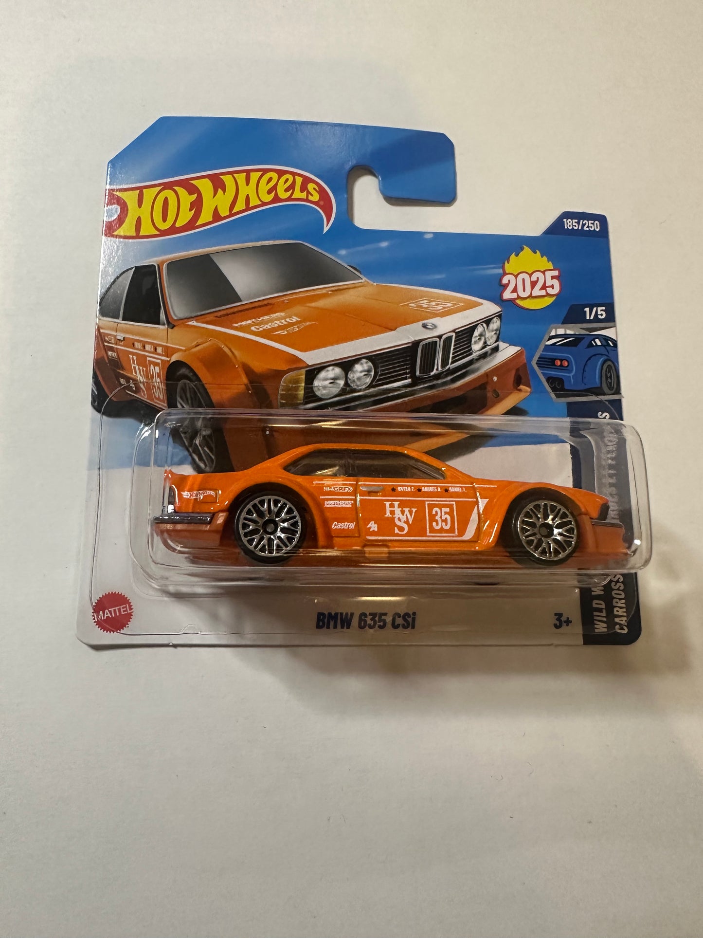 Hot Wheels 2026 BMW 635 CSI Orange