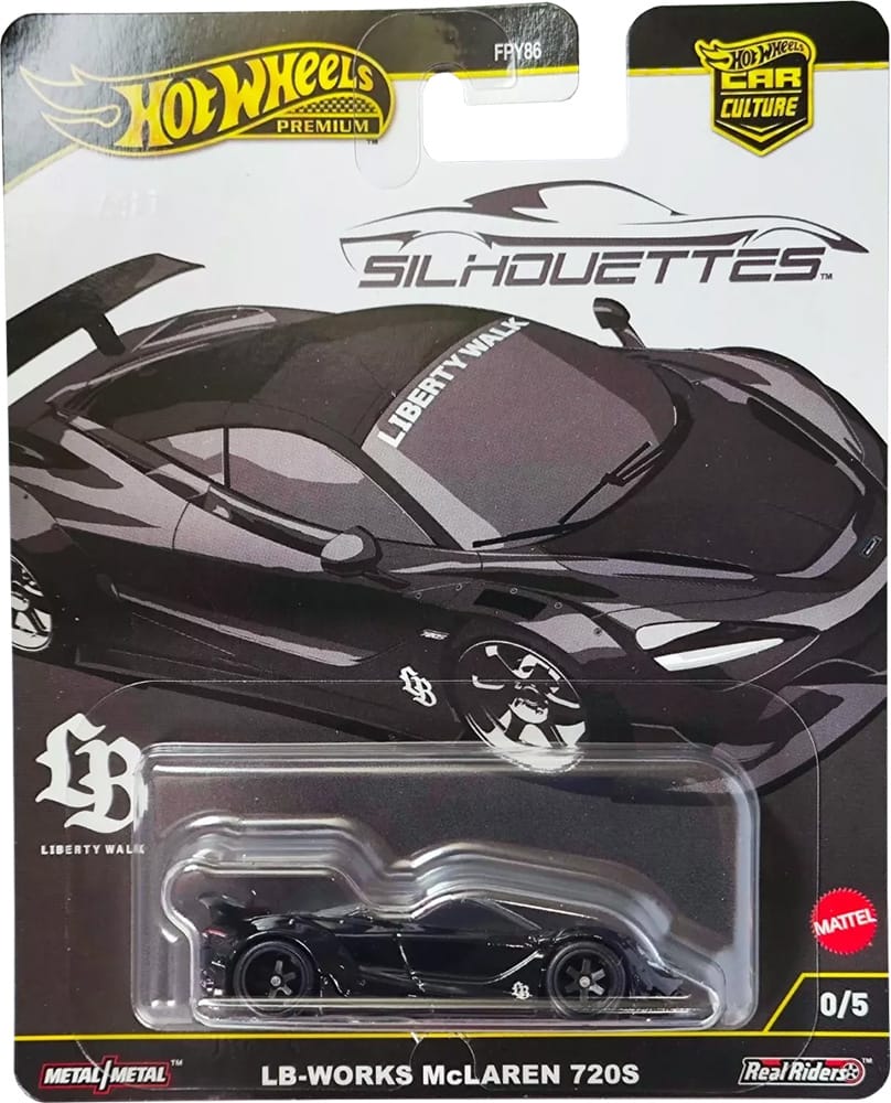 Hot Wheels 2025 Car Culture: Silhouettes - Chase LB-WORKS McLaren 720S