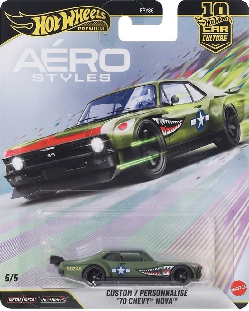 Hot Wheels 2026 Aero Styles Set