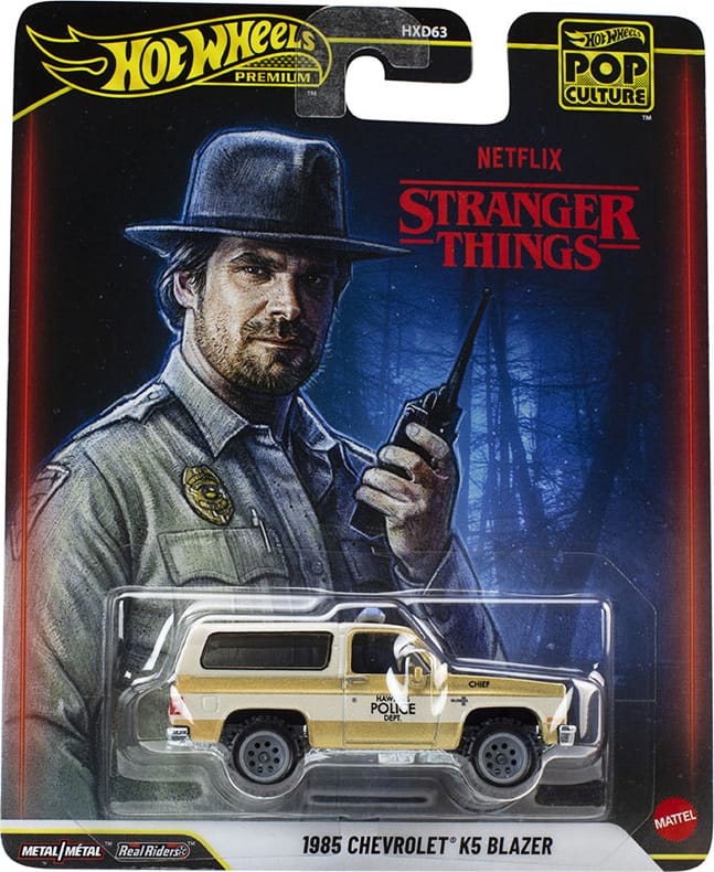 Hot Wheels 2026 Pop Culture 1985 Chevrolet K5 Blazer - Stranger Things - New Casting