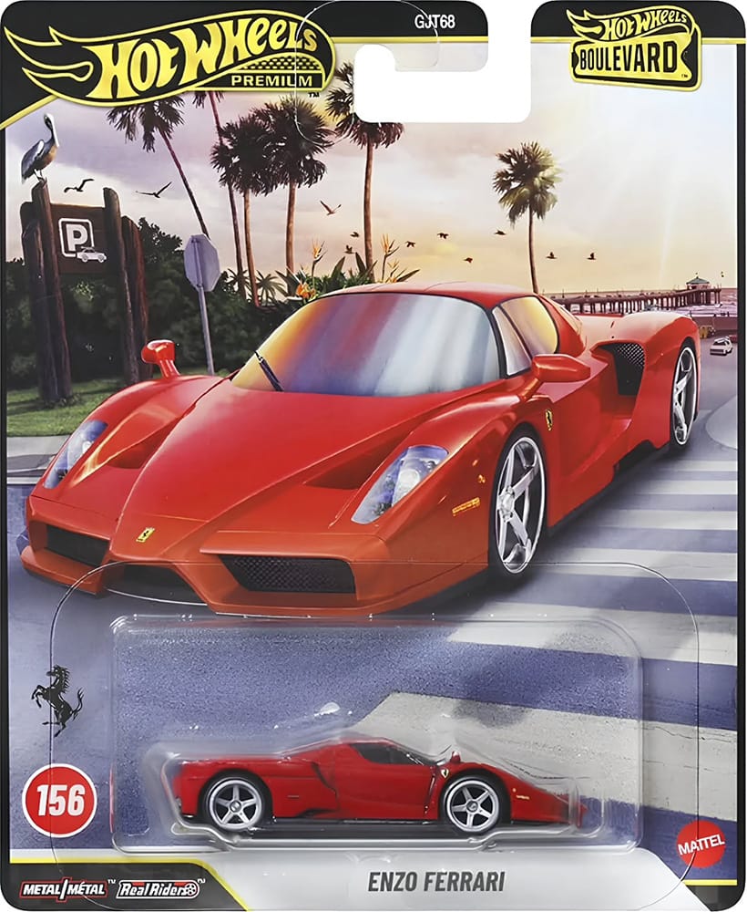 Hot Wheels Premium Boulevard #156 - Enzo Ferrari - New Casting