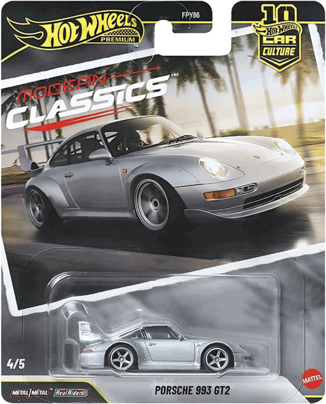 2026 Hot Wheels Car Culture - Modern Classics Porsche 993 GT2 4/5