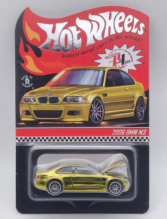 Hot Wheels RLC Exclusive Red Line Club 2021 - 2006 BMW M3 - Phoenix Yellow (Gold) - OVP