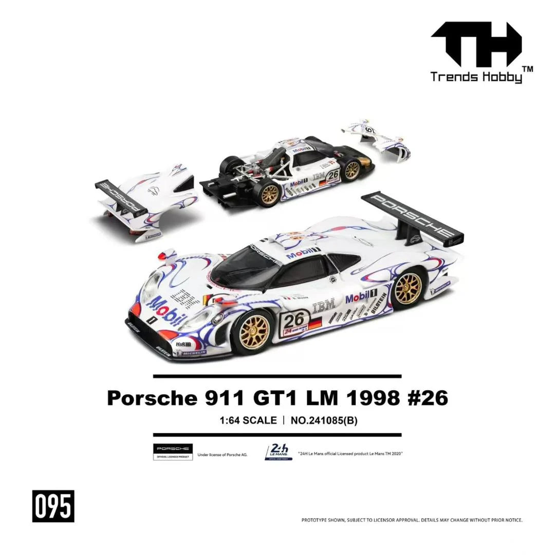 Trends Hobby - Porsche 911 GT1 LM 1998 "Le Mans 24 Hrs. Endurance Race Champion"