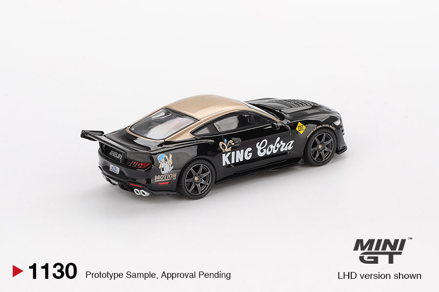 MINI GT #1130 Shelby GT500 Dragon Snake Concept Black/Gold BLISTER
