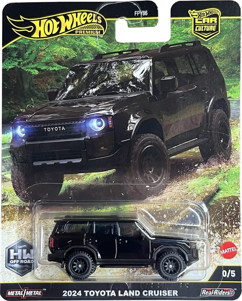 Hot Wheels 2025 Car Culture: HW Off Road - Chase 24 Toyota Land Cruiser