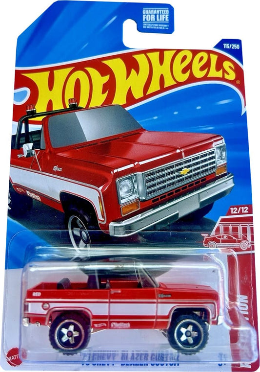 Hot Wheels 2025 Target Red Edition '75 Chevy Blazer Custom