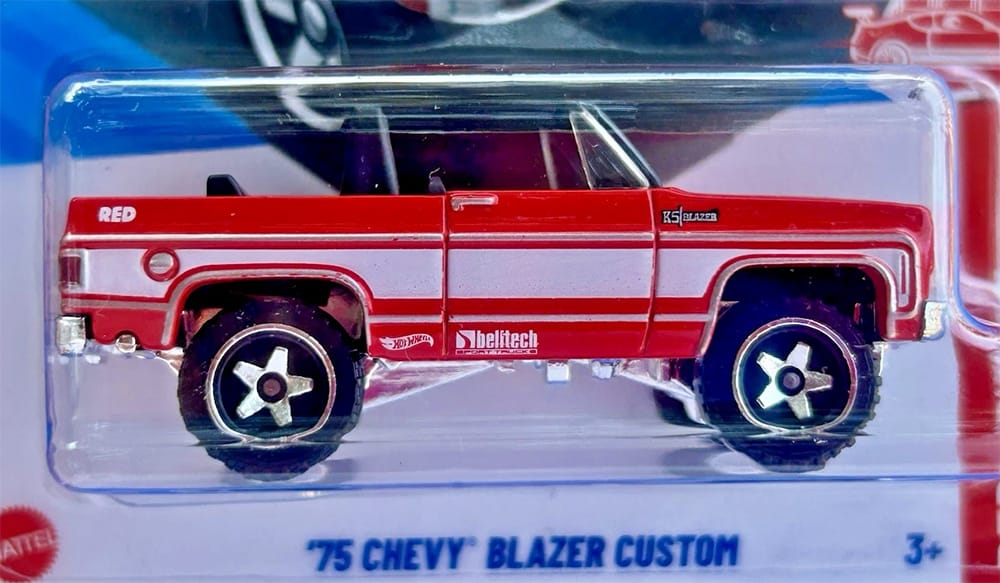 Hot Wheels 2025 Target Red Edition '75 Chevy Blazer Custom