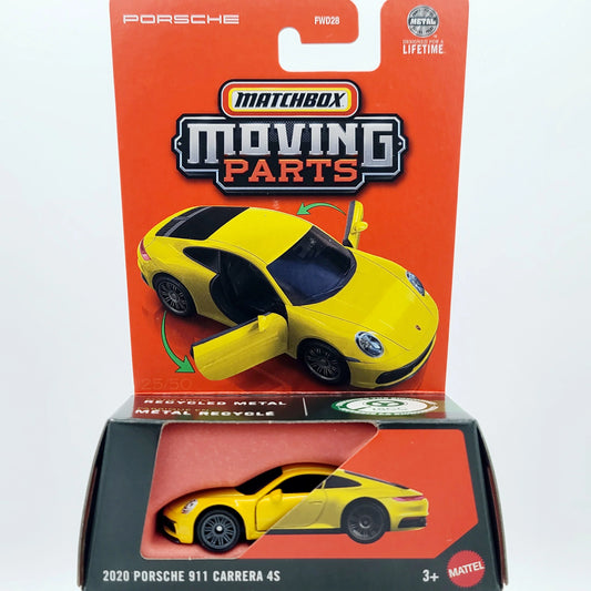 Matchbox MBX '20 Porsche 911 Carrera 4S (2025 Moving Parts Mix 6 F)
