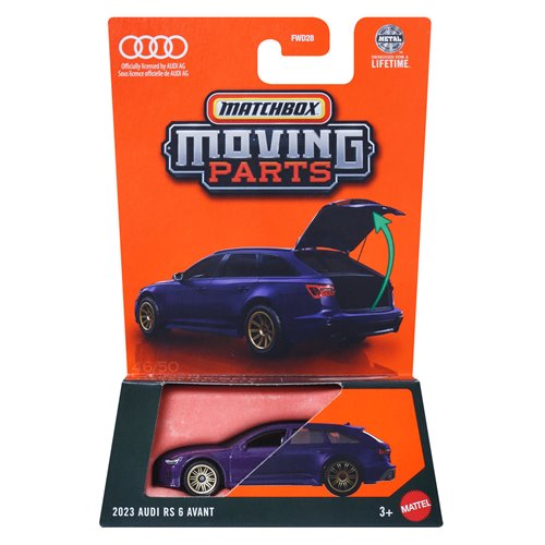 Matchbox MBX '23 Audi RS 6 Avant (2025 Moving Parts Mix 6 F)