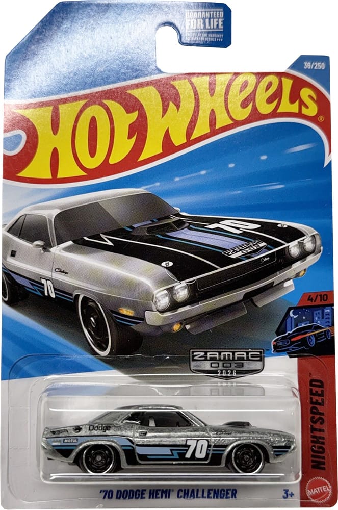 Hot Wheels 2026 ZAMAC '70 Dodge Hemi Challenger