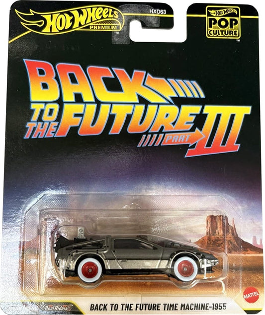Hot Wheels 2026 Pop Culture 979 P-Assortment Back to the Future Time Machine - 1955
