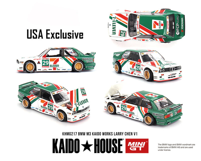 Kaido House 217 BMW M3 KAIDO WORKS LARRY CHEN V1 - USA Exclusive - KHMG217