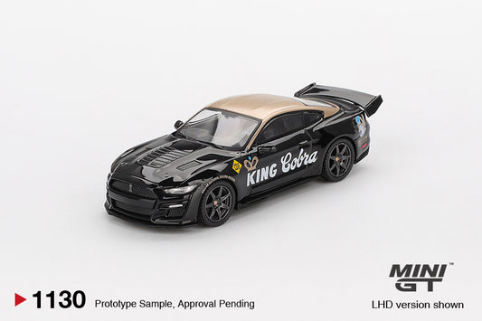 MINI GT #1130 Shelby GT500 Dragon Snake Concept Black/Gold BLISTER