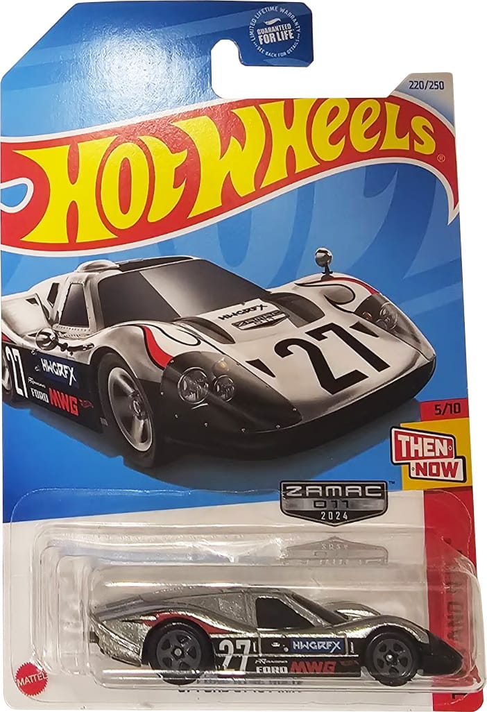 Hot Wheels 2024 ZAMAC '67 Ford GT40 Mk.IV