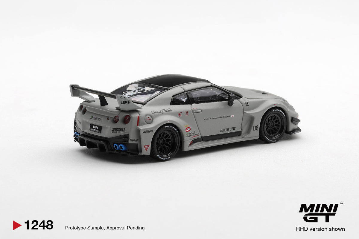 Mini GT #1248 - NISSAN LB-Silhouette WORKS GT 35GT-RR Ver.1 Matt Grey