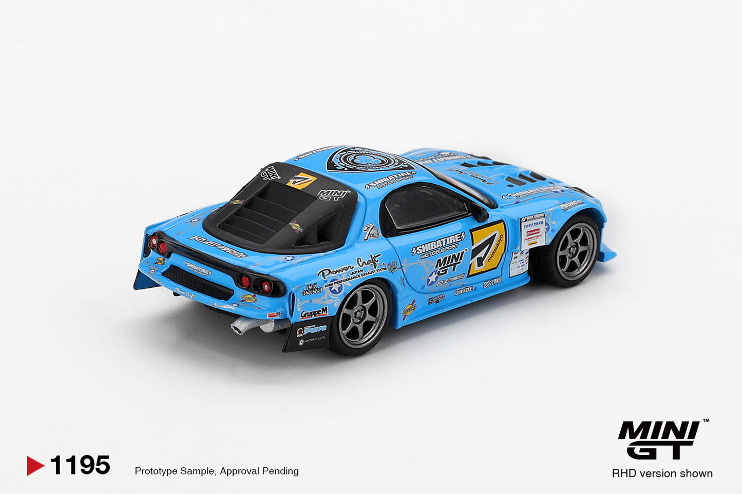Mini GT #1195 Mazda RX-7 RE-Amemiya 2025 D1GP