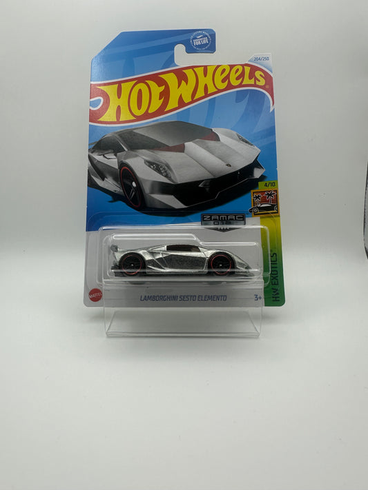 Hot Wheels 2024 ZAMAC US Walmart Exclusive  Lamborghini Sesto Elemento