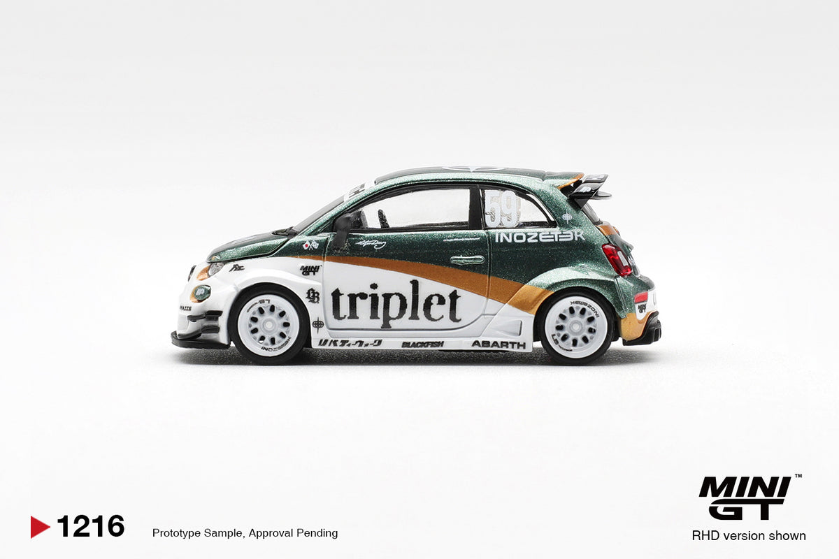 Mini GT #1216 - Abarth 595 LB-WORKS TY Edition