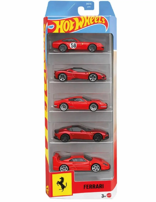 Hot Wheels 2026- 5-Pack - Ferrari - Neu und OVP