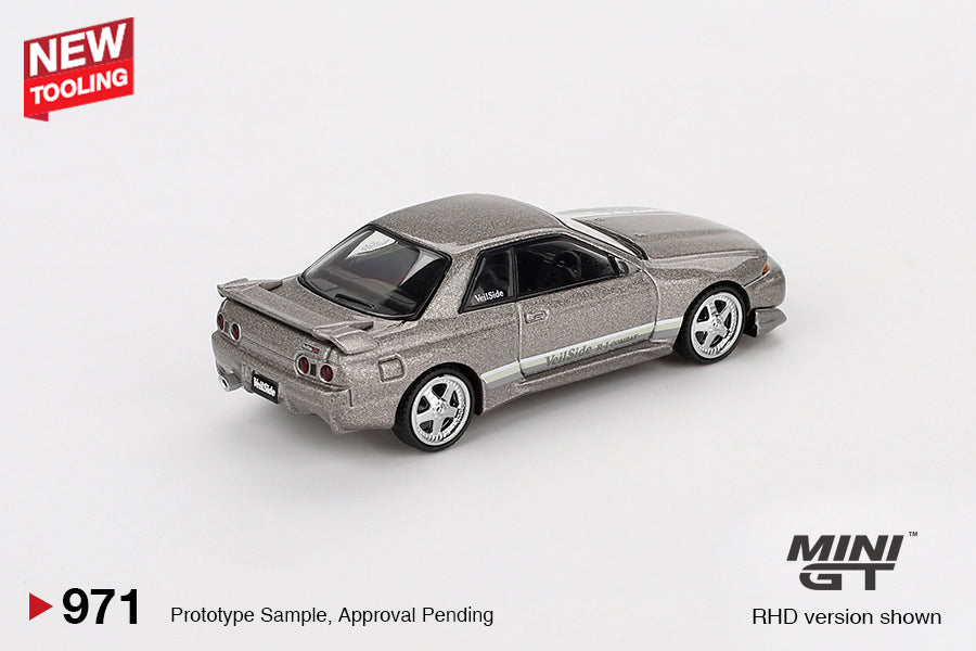 MINI GT #971 Skyline GT-R (R32) Veilside Combat C-I Veilside Combat Grey BLISTER MGT00971BL