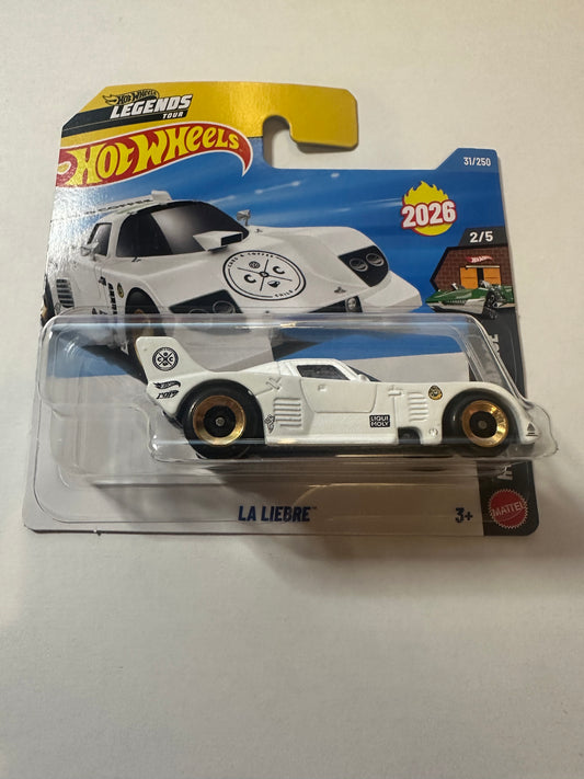 Hot Wheels 2026 La Libre Weiß