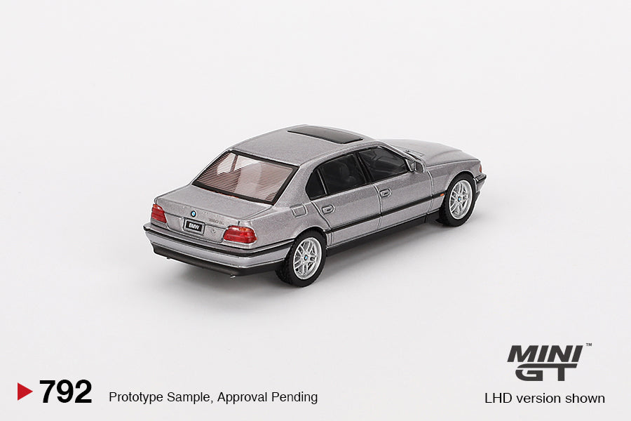 MINI GT #792 BMW 750IL Aspen Silver Metallic BLISTER