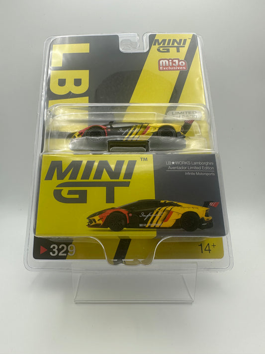 MiniGT #329 Lamborghini Aventador LBWK Infinite Motorsport Mijo Exclusive BLISTER