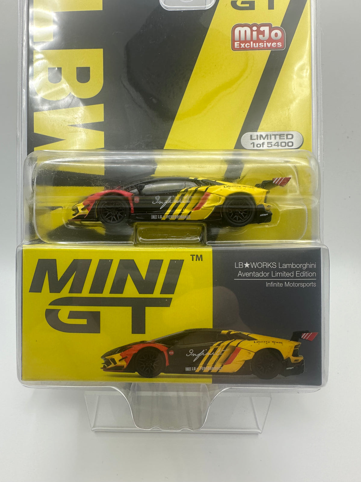 MiniGT #329 Lamborghini Aventador LBWK Infinite Motorsport Mijo Exclusive BLISTER
