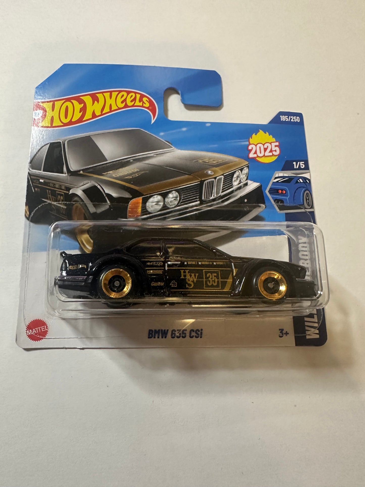 Hot Wheels 2026 BMW 635 CSI Schwarz