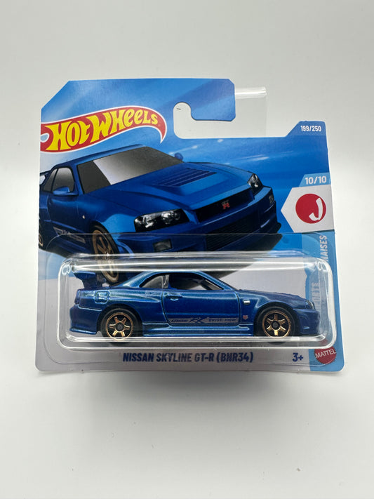 Hot Wheels 2026 Nissan Skyline GT-R (BNR34) Blau