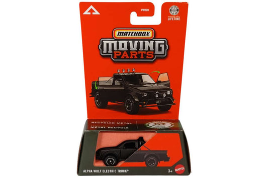 Matchbox FWD28-JHV59 Alpha Wolf Electric Truck matt schwarz - Moving Parts 2026 1:64