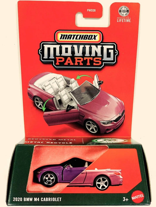Matchbox MBX '20 BMW M4 Cabriolet (2026 Moving Parts Mix)