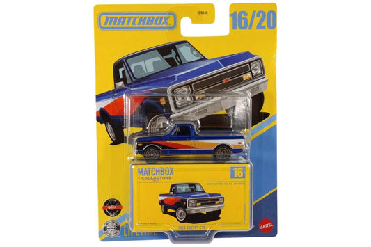 Matchbox GBJ48-JJW06 Chevrolet C10 1968 blau - Collectors Series