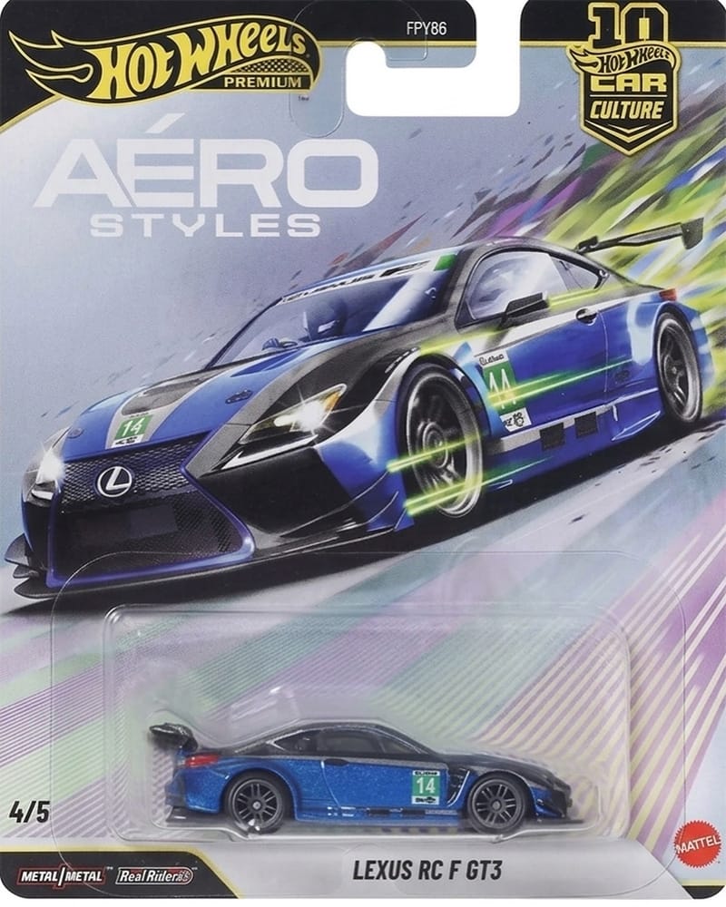 Hot Wheels 2026 Aero Styles Set