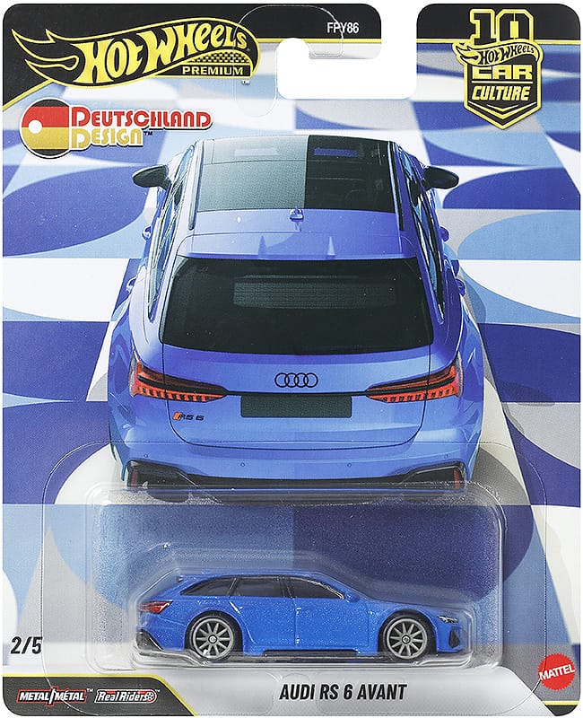 Hot Wheels 2026 Car Culture - Deutschland Design (Porsche, Audi, BMW, Mercedes, VW)