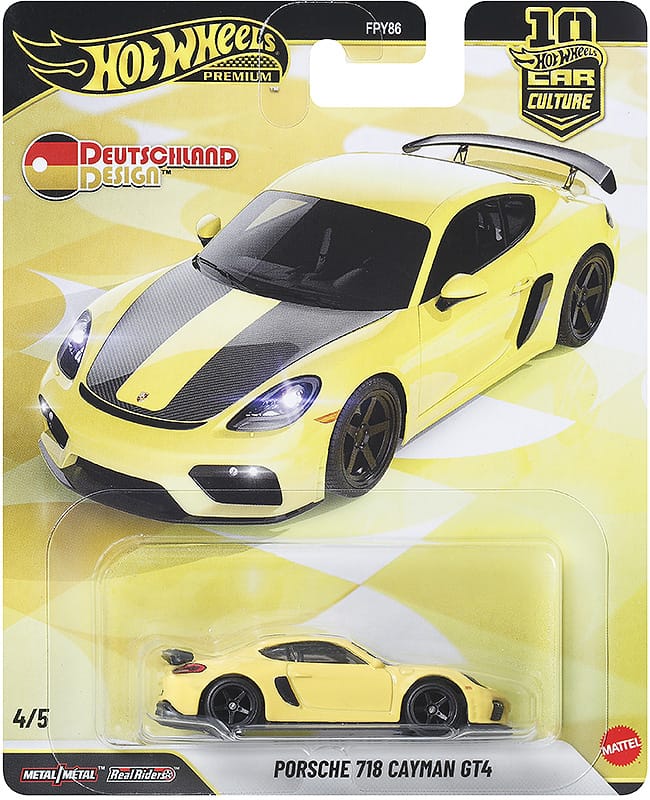 Hot Wheels 2026 Car Culture - Deutschland Design (Porsche, Audi, BMW, Mercedes, VW)