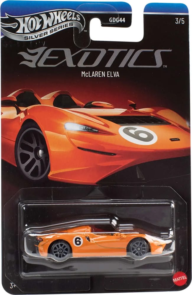Hot Wheels 2026 Exotics Silver Series (Ferrari, Lamborghini, Pagani)