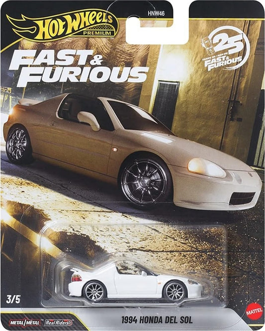 Hot Wheels 2026 Premium Fast & Furious P 1994 Honda del Sol