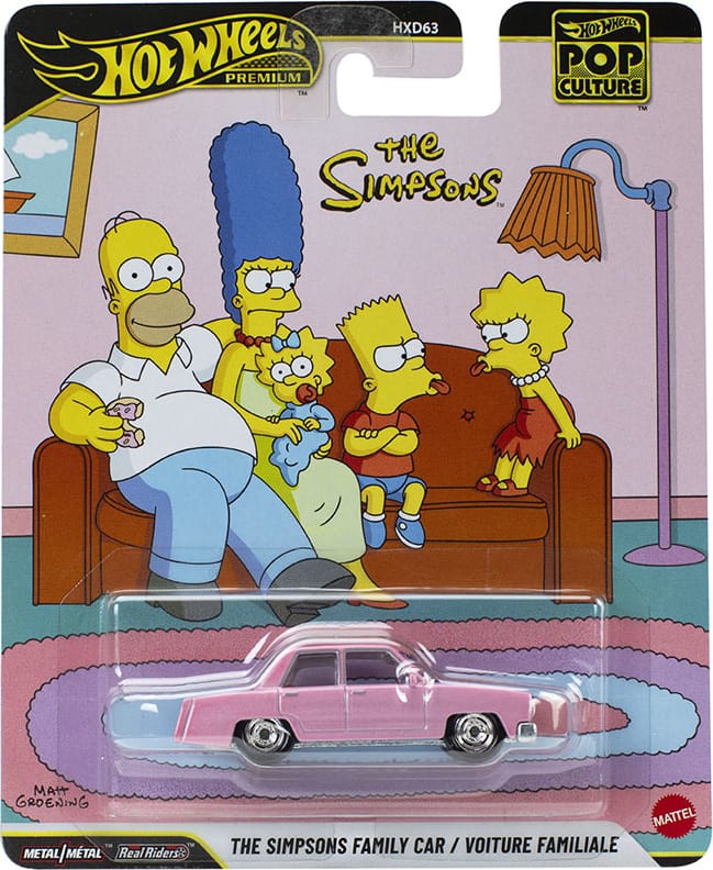 Hot Wheels 2026 Pop Culture The Simpsons Family Car - The Simpsons