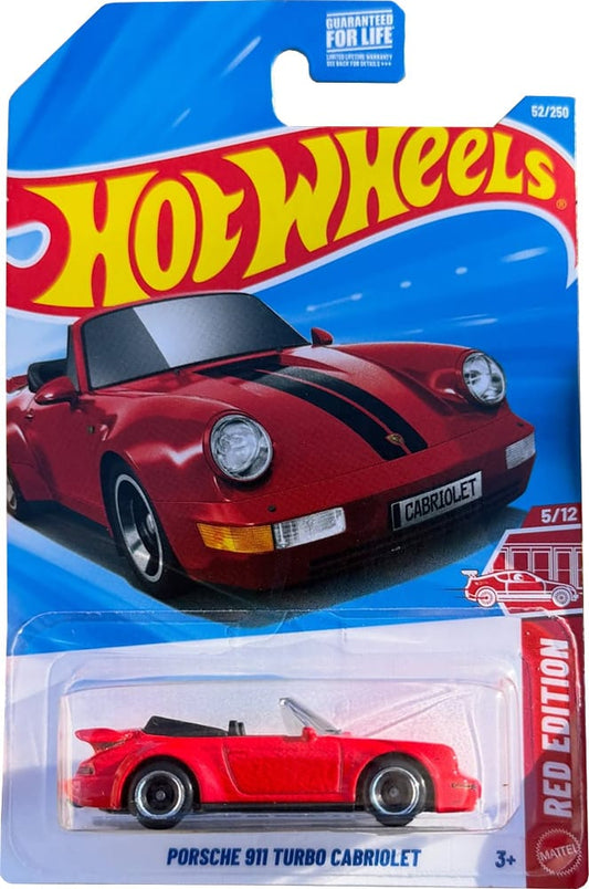 Hot Wheels 2026 Target Red Edition Porsche 911 Turbo Cabriolet