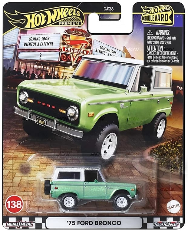 Hot Wheels 2025 Boulevard 978E Set 136-140