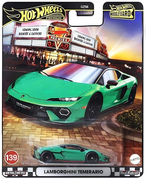 Hot Wheels 2025 Boulevard 978E Set 136-140