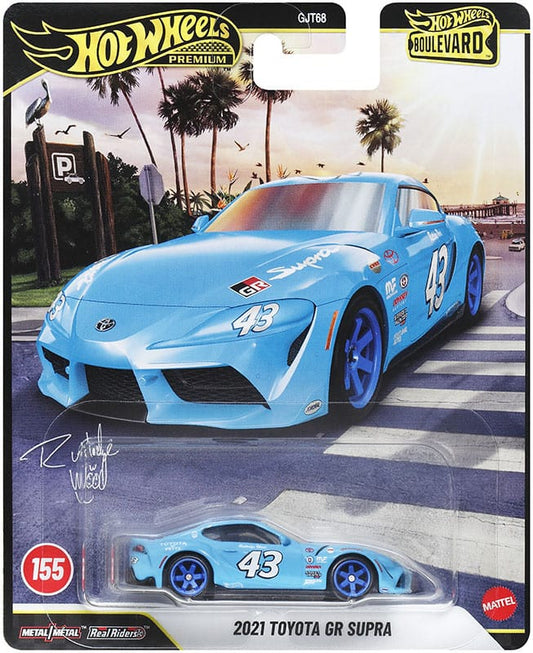 Hot Wheels Premium Boulevard #155 - 2021 Toyota GR Supra
