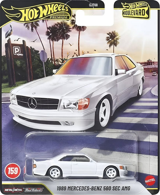 Hot Wheels Premium Boulevard #159- 1989 Mercedes-Benz 560 SEC AMG