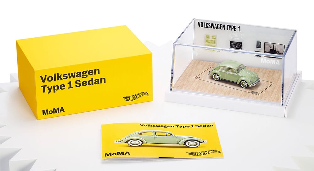 Hot Wheels x MoMA VW Beetle Typ 1 Limousine / Sedan Factory Sealed